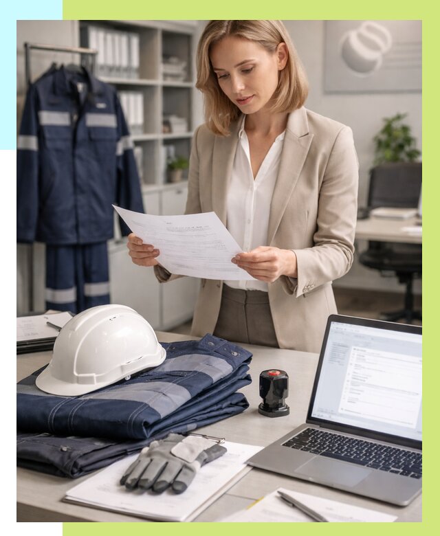 Сертификация спецодежды в Керчи от 7148 р. | Алешин-Крч