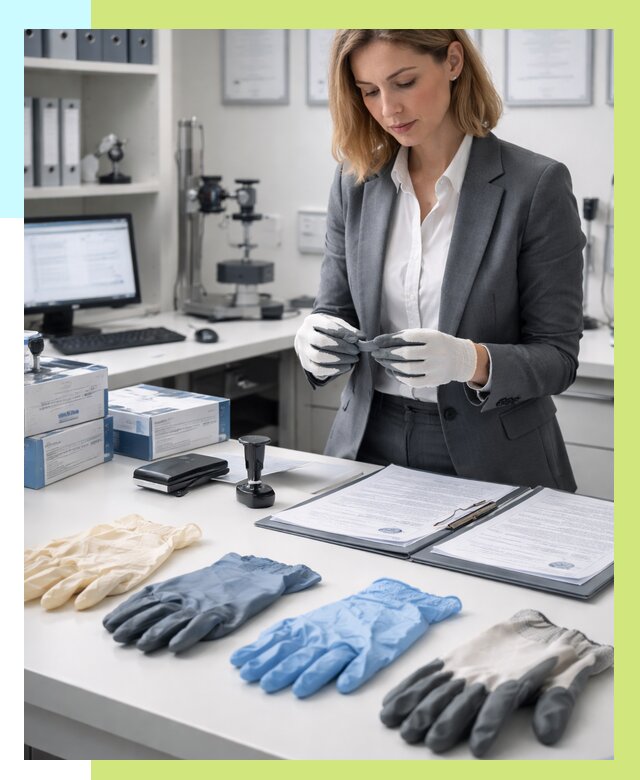 Сертификация перчаток в Керчи от 8680 р. | Алешин-Крч