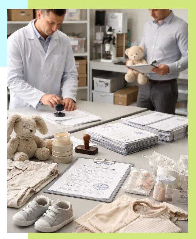 Сертификация детских товаров в Керчи от 15318 р. | Алешин-Крч