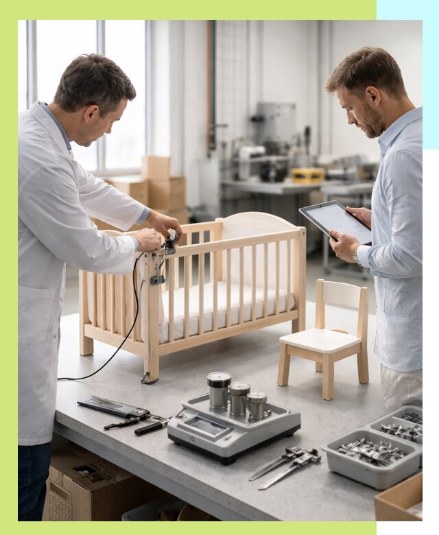 Сертификация детской мебели и проверка безопасности в Керчи