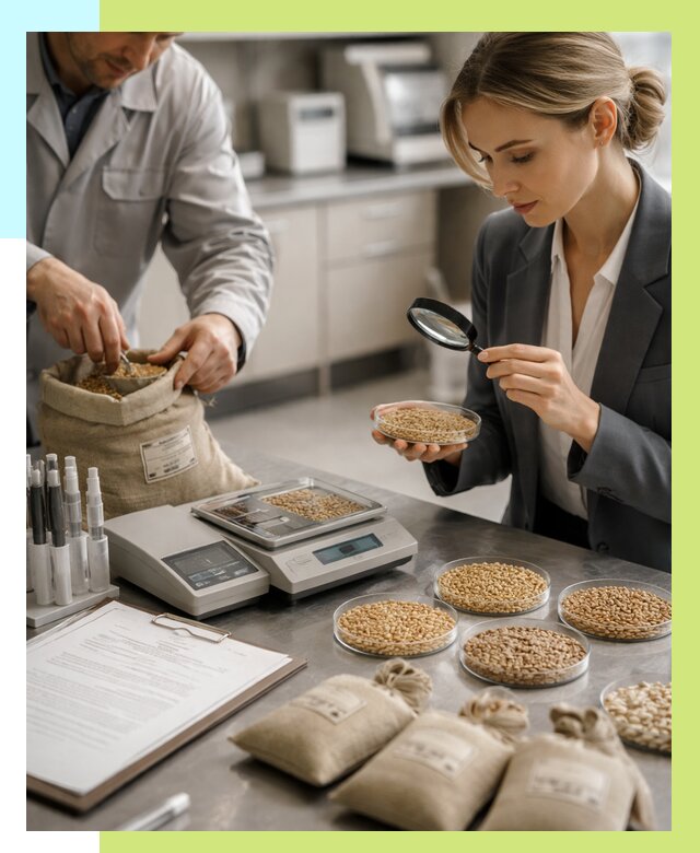 Сертификация зерна в Керчи по цене от 15318 р. | Алешин-Крч