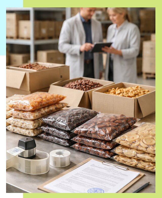 Сертификация сухофруктов в Керчи от 12254 р. | Алешин-Крч под ключ