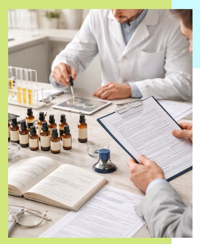 Сертификация эфирных масел и документация качества в Керчи