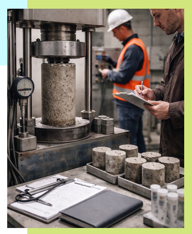 Сертификация бетона в Керчи от 30636 р. сертификат | Алешин-Крч