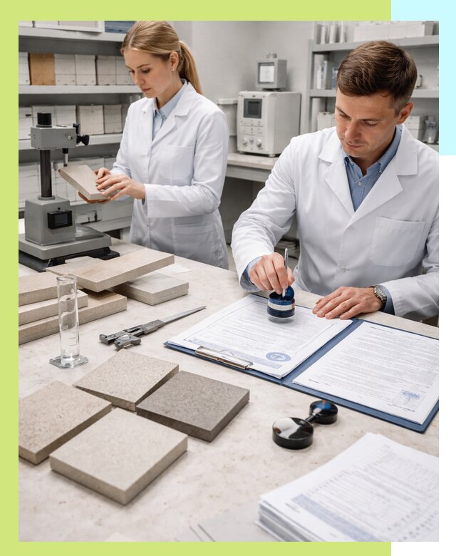 Сертификация плитки и керамики в Керчи с документами