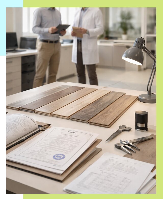 Сертификация ламината в Керчи от 18382 р. под ключ | Алешин-Крч