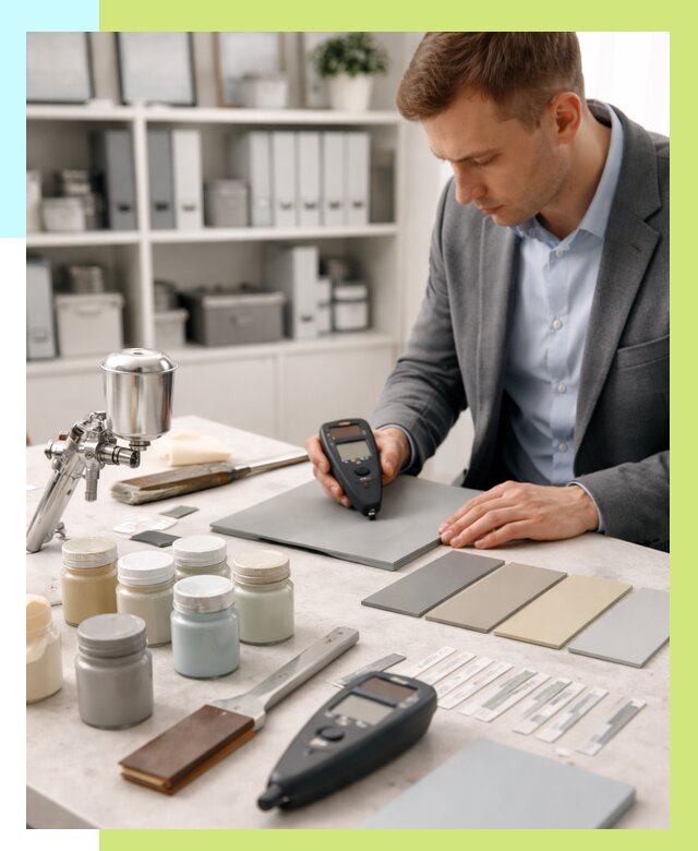 Сертификация краски в Керчи от 25530 р. | Алешин-Крч центр