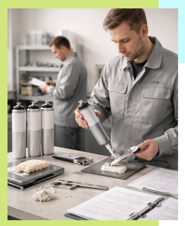 Сертификация монтажной пены и соответствие стандартам в Керчи