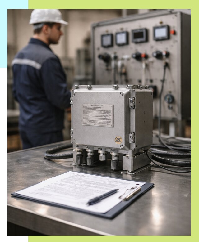 Сертификация взрывозащищенного оборудования в Керчи от 35742 р. | Алешин-Крч