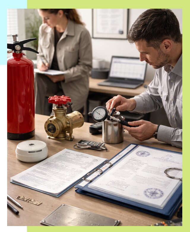 Сертификация пожарного оборудования в Керчи от 15318 р.|Алешин-Крч