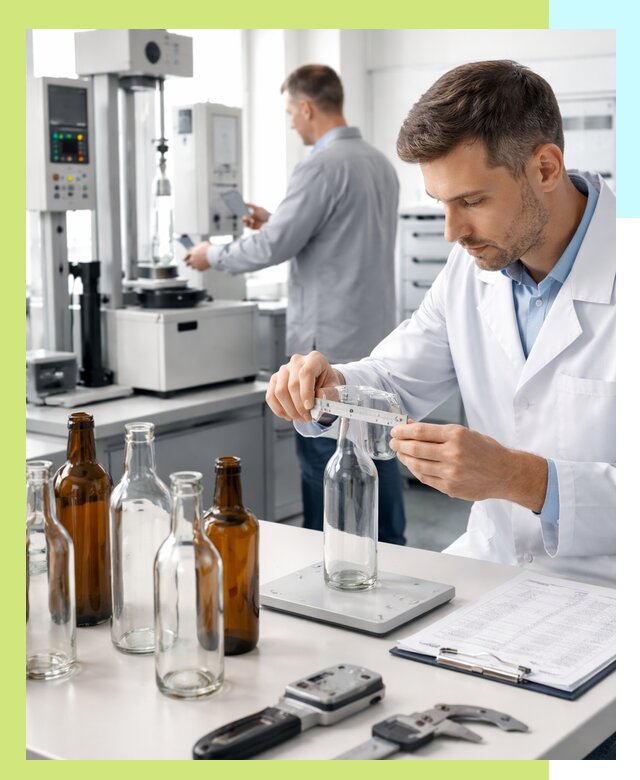 Сертификация стеклянных бутылок и сопутствующей упаковки в Керчи