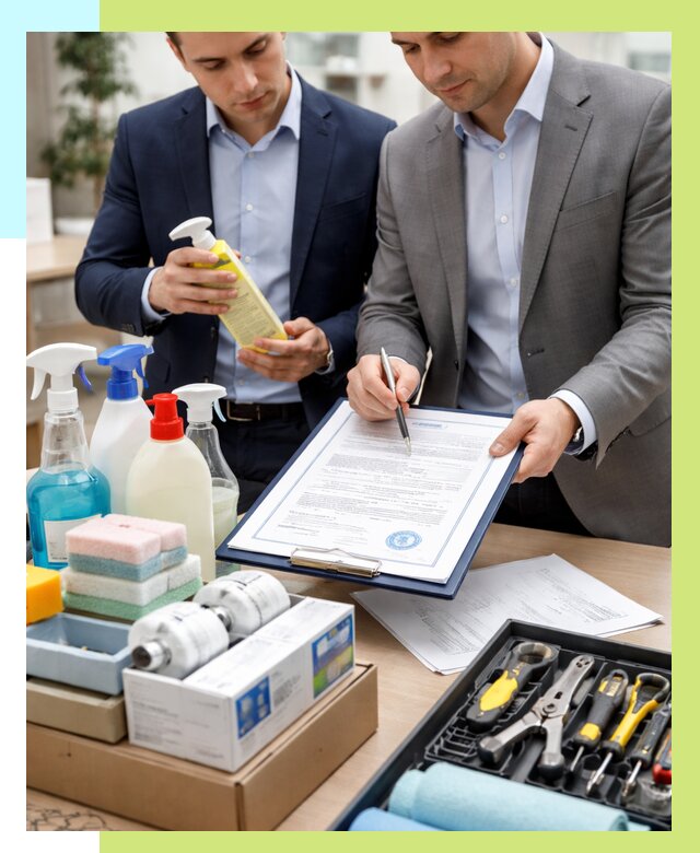 Сертификация хозяйственных товаров в Керчи, от 18382 р. |Алешин-Крч