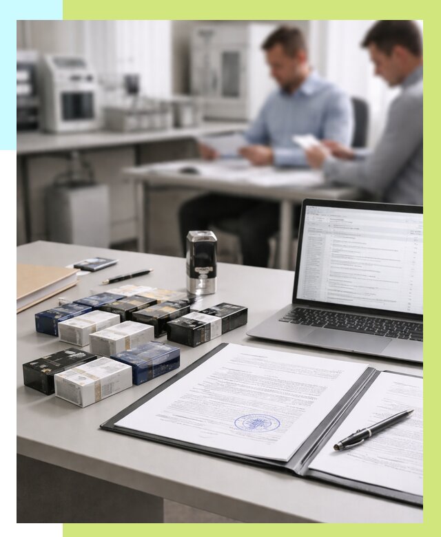 Сертификация сигарет под ключ в Керчи от 45954 р. | Алешин-Крч