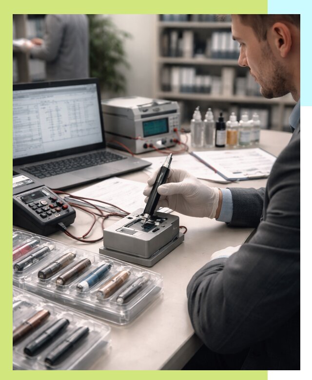 Сертификация электронных сигарет и вейпов в Керчи