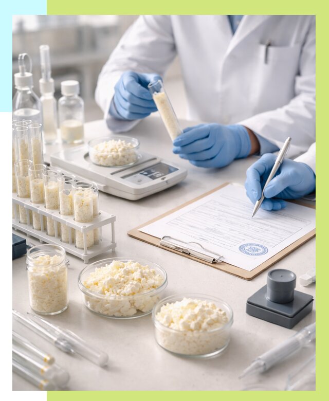 Сертификация творога в Керчи от 12254 р. под ключ | Алешин-Крч