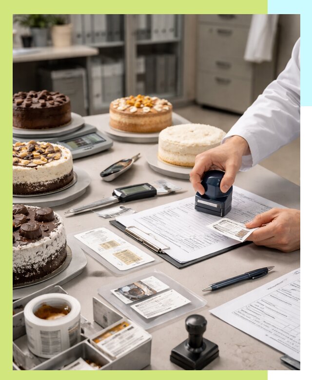 Сертификация тортов и кондитерских изделий в Керчи