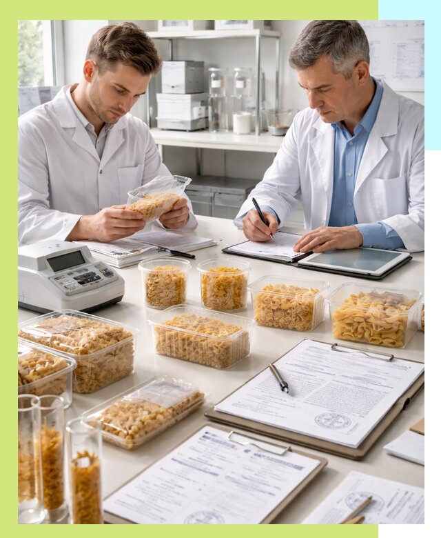 Сертификация макаронных изделий и технологической документации в Керчи
