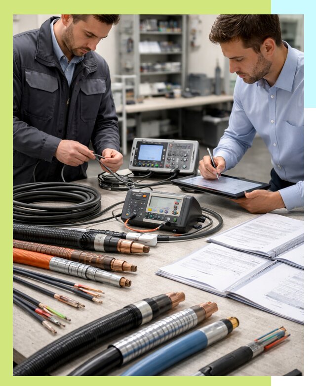 Сертификация кабеля и электропроводки в Керчи под ключ