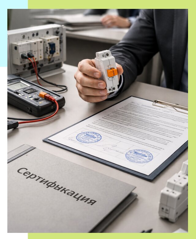 Сертификация выключателей под ключ в Керчи от 15318 р. | Алешин-Крч
