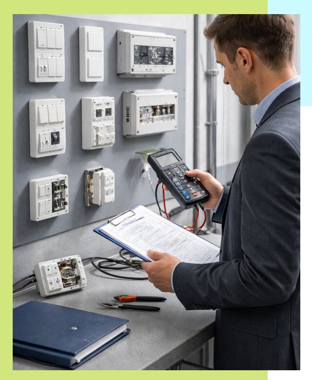 Сертификация электрических и автоматических выключателей в Керчи