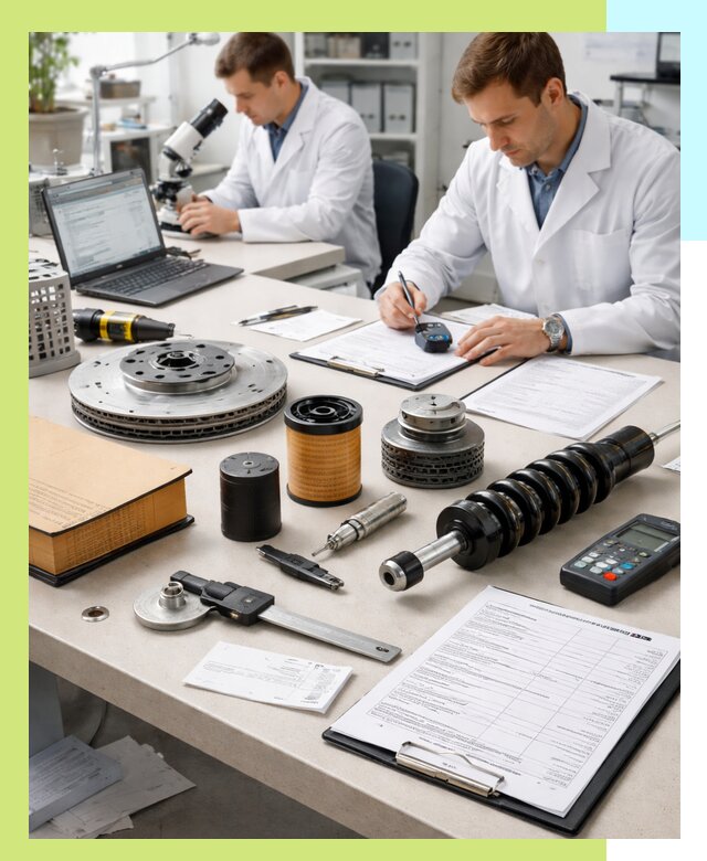 Сертификация автозапчастей и комплектующих в Керчи по ГОСТ