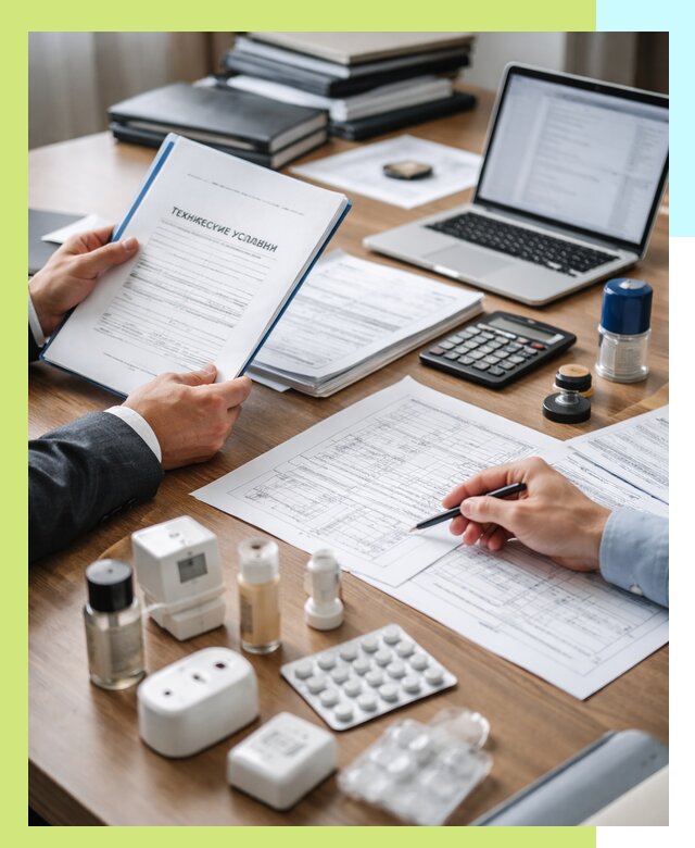 Регистрация технических условий ТУ для продукции в Керчи