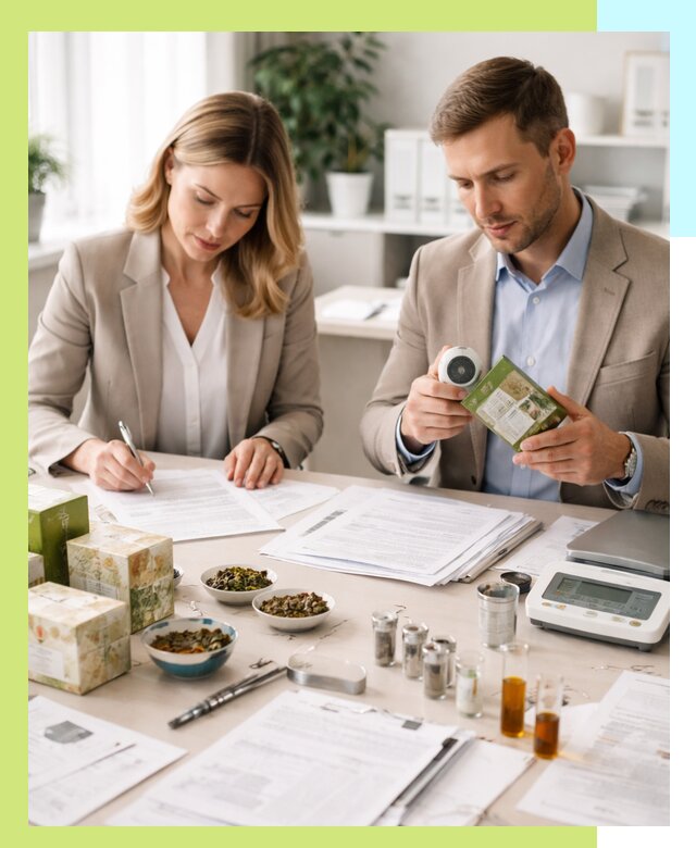 Разработка ТУ на чай и маркировку продукции в Керчи