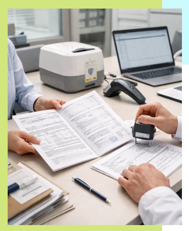 Оформление паспорта на товар и сопроводительных документов в Керчи