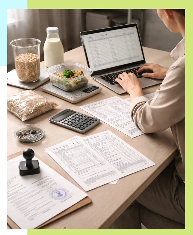 Просчет БЖУ для маркировки в Керчи от 1532 р. | Алешин-Крч