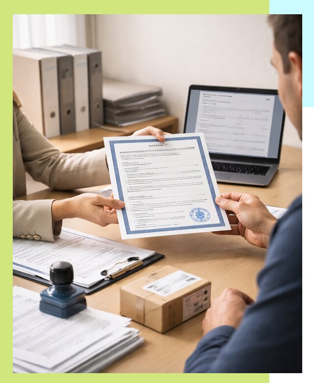 Оформление сертификата соответствия на продукцию в Керчи