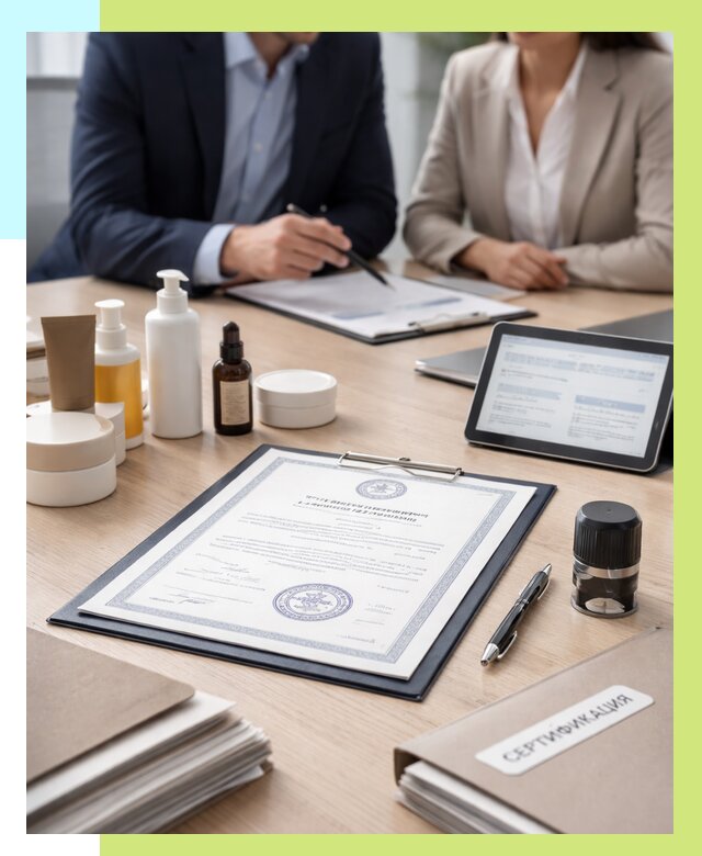 Сертификат на товар в Керчи от 7659 р. быстро | Алешин-Крч