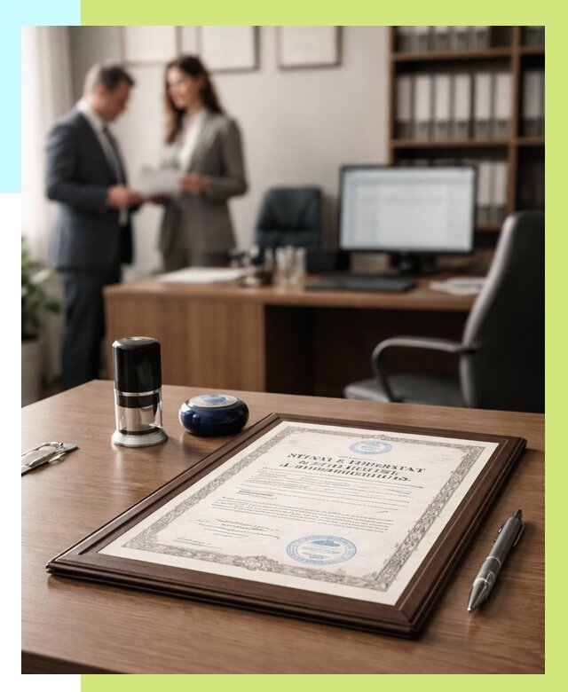 Свидетельство о регистрации продукции в Керчи от 9191 р.|Алешин-Крч