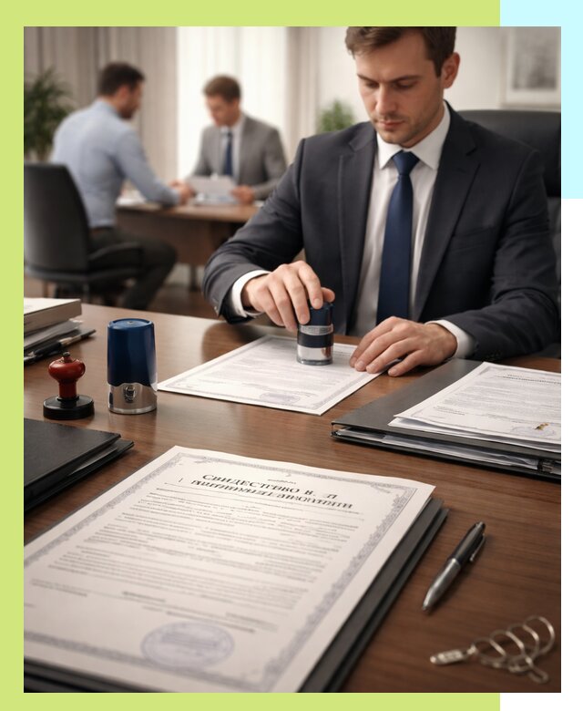 Оформление свидетельства о государственной регистрации в Керчи