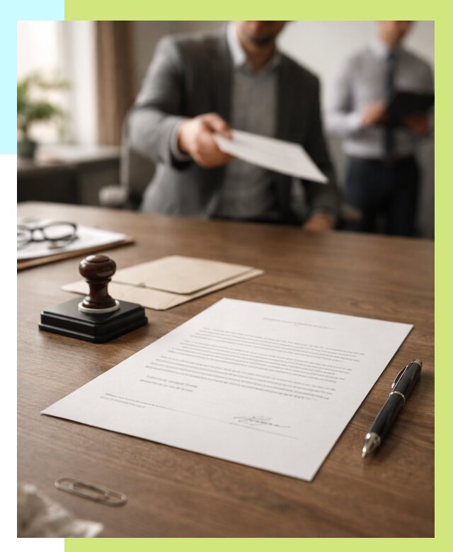 Отказное письмо по сертификации в Керчи от 3574 р. | Алешин-Крч