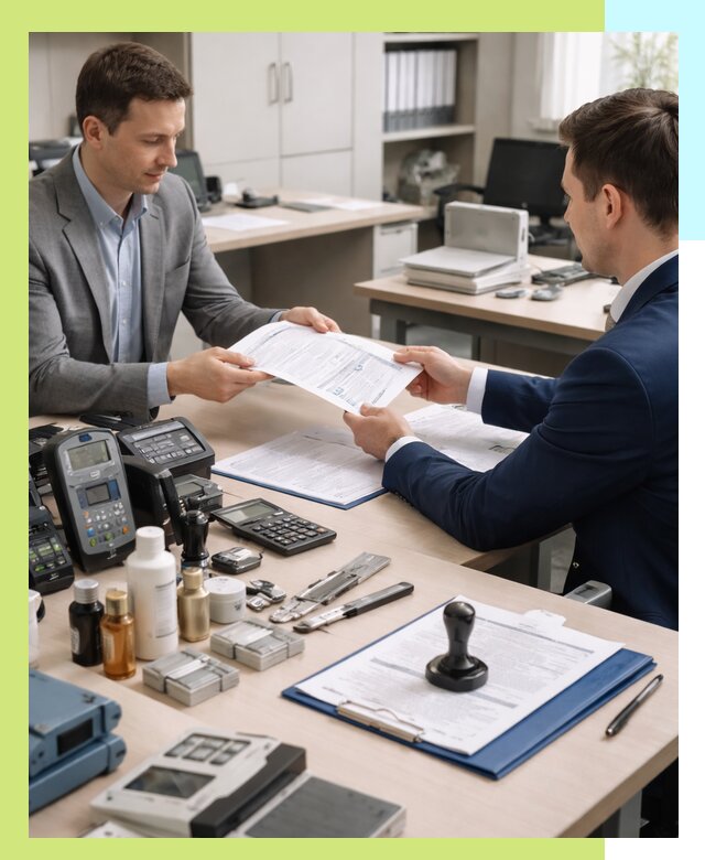 Оформление и получение заключения РЧЦ для оборудования в Керчи