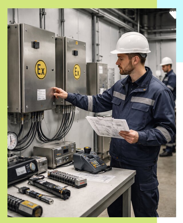 Сертификат взрывозащиты промышленного оборудования в Керчи