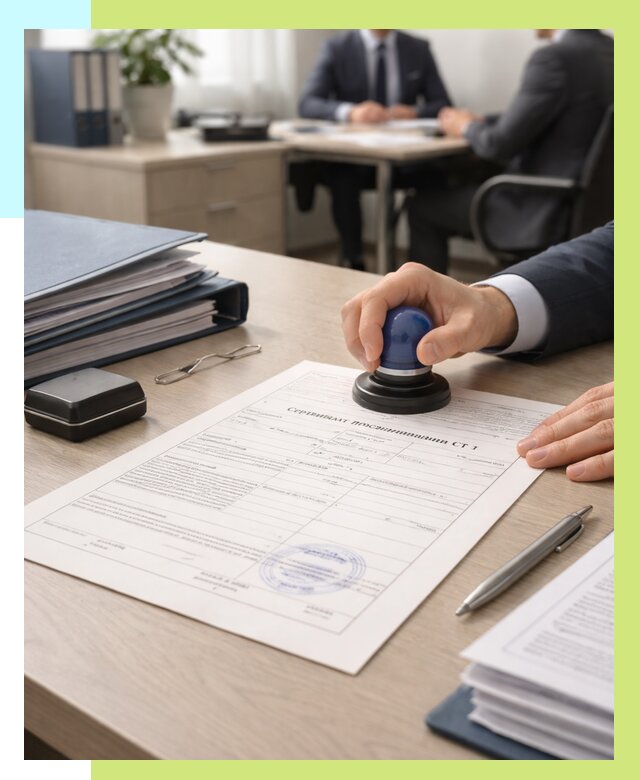 Сертификат происхождения СТ 1 в Керчи от 4595 р. | Алешин-Крч