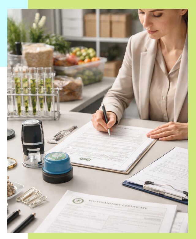 Фитосанитарный сертификат оформить в Керчи от 4595 р. | Алешин-Крч