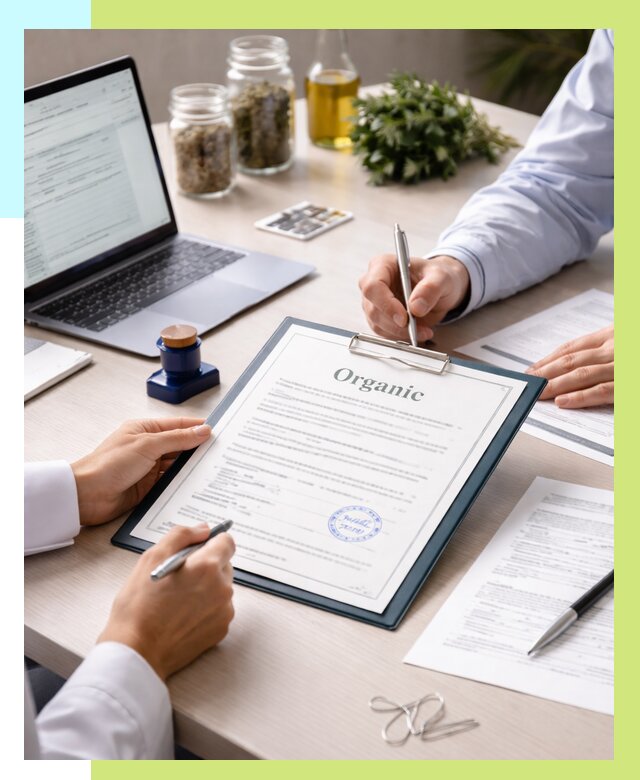 Оформление сертификат органик в Керчи от 30636 р. | Алешин-Крч