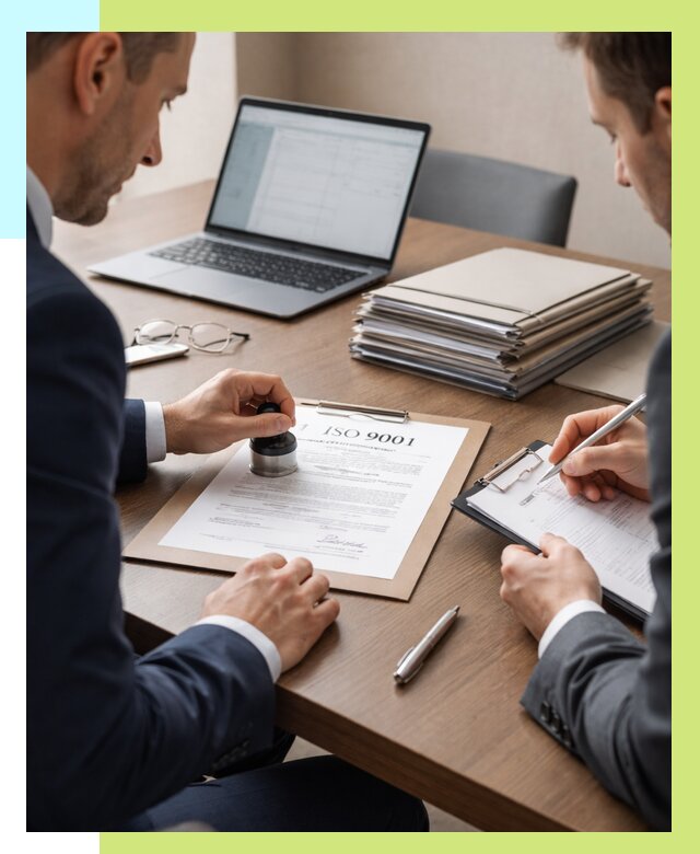 Сертификат ISO 9001 в Керчи купить от 81696 р. | Алешин-Крч