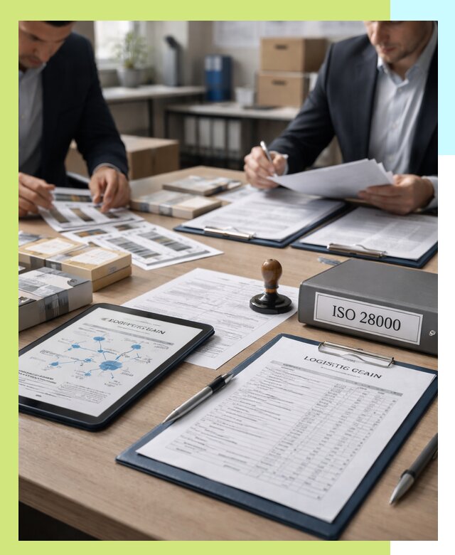 Получение сертификата ISO 28000 по безопасности цепи поставок в Керчи