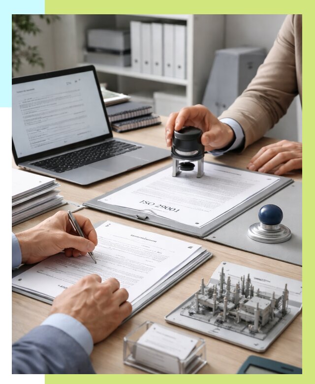 Сертификат ISO 29001 в Керчи под ключ от 76590 р. | Алешин-Крч