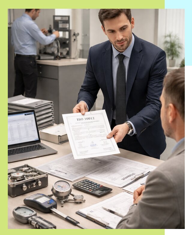 Выдача сертификата ISO 10012 по требованиям метрологии в Керчи