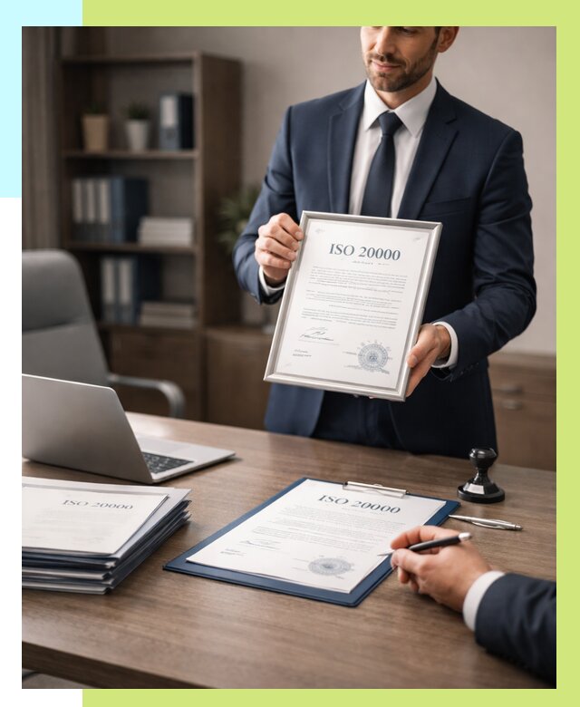 Сертификат ISO 20000 в Керчи под ключ от 122544 р., Алешин-Крч