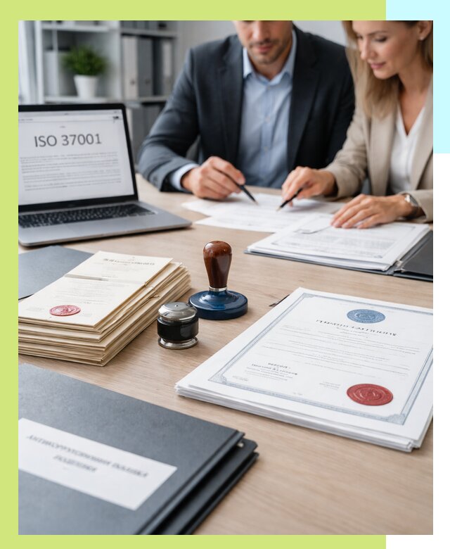 Получение сертификата ISO 37001 по системе борьбы с коррупцией в Керчи